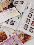 「雑誌」。色々な雑誌で細うどん、素麺等が紹介されました。